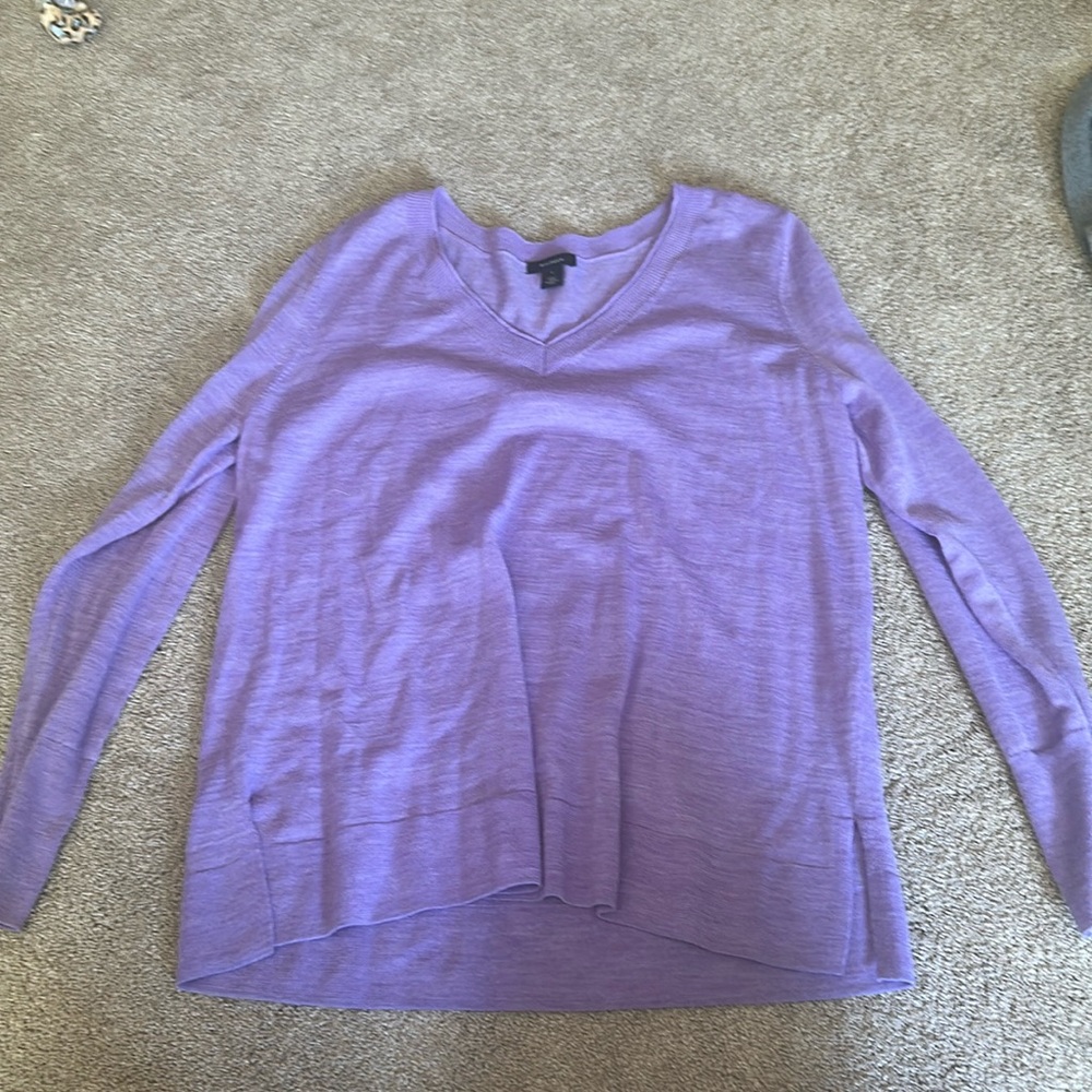 Purple sweater